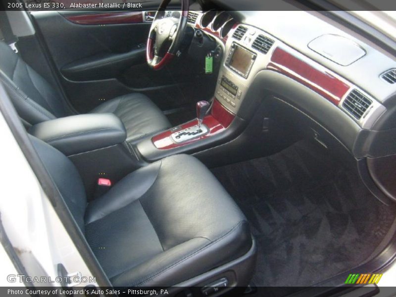 Alabaster Metallic / Black 2005 Lexus ES 330
