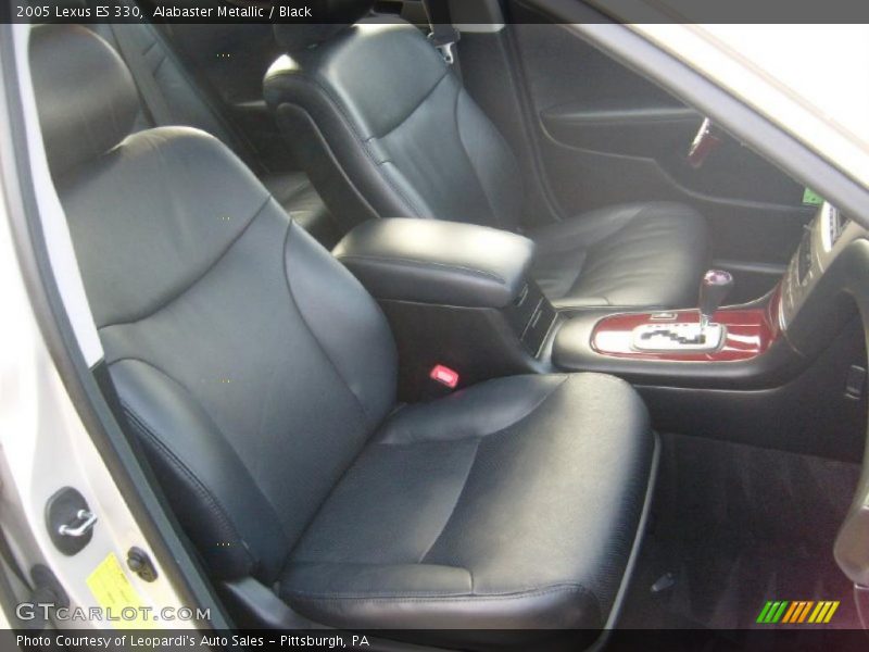 Alabaster Metallic / Black 2005 Lexus ES 330