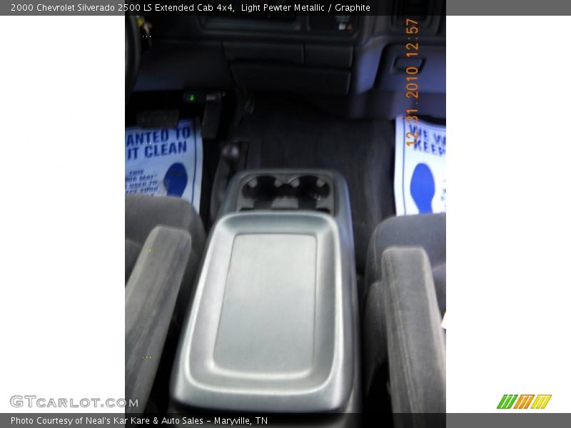 Light Pewter Metallic / Graphite 2000 Chevrolet Silverado 2500 LS Extended Cab 4x4