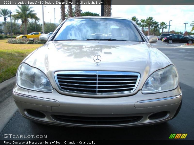 Desert Silver Metallic / Light Brown 2002 Mercedes-Benz S 430 Sedan