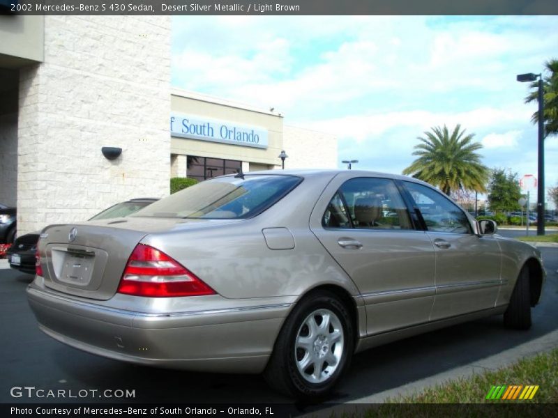 Desert Silver Metallic / Light Brown 2002 Mercedes-Benz S 430 Sedan