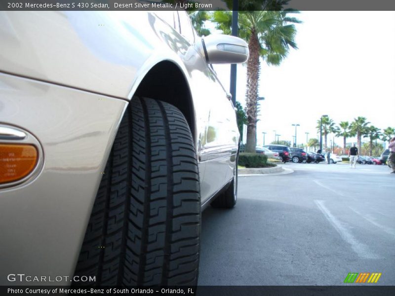 Desert Silver Metallic / Light Brown 2002 Mercedes-Benz S 430 Sedan