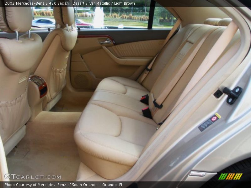 Desert Silver Metallic / Light Brown 2002 Mercedes-Benz S 430 Sedan