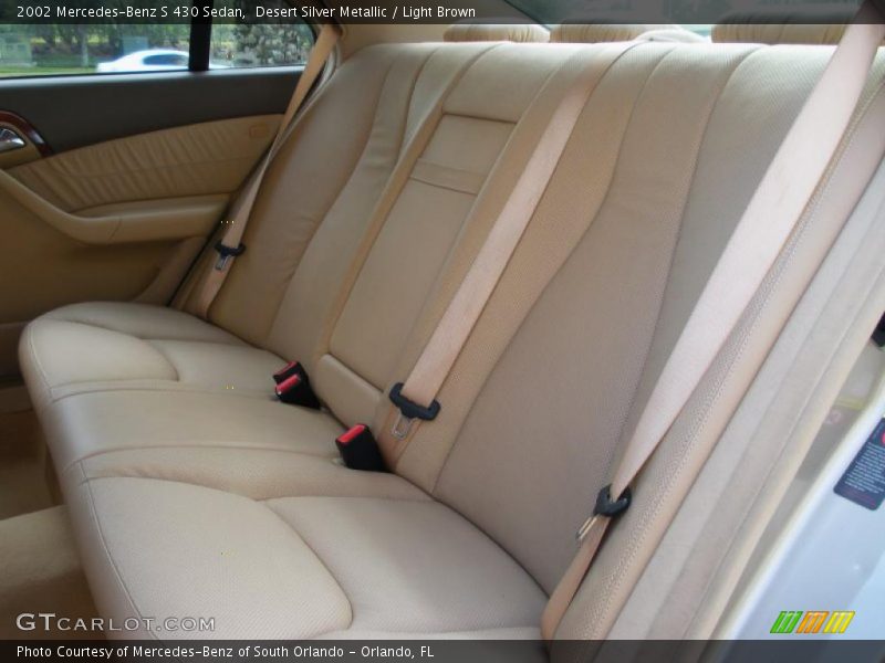 Desert Silver Metallic / Light Brown 2002 Mercedes-Benz S 430 Sedan