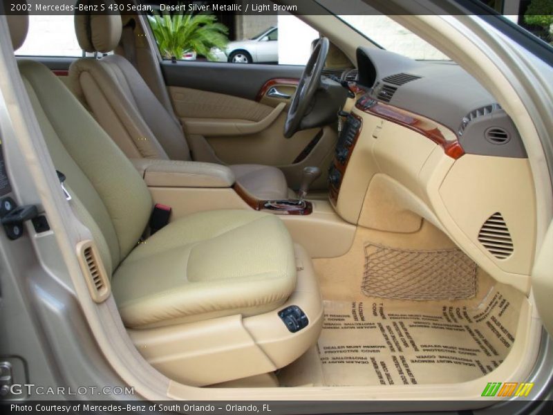 Desert Silver Metallic / Light Brown 2002 Mercedes-Benz S 430 Sedan