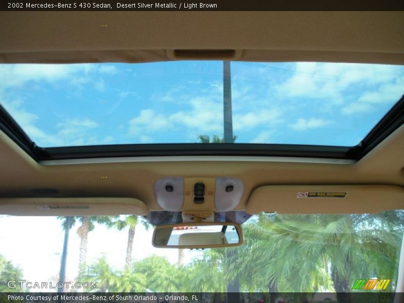 Desert Silver Metallic / Light Brown 2002 Mercedes-Benz S 430 Sedan
