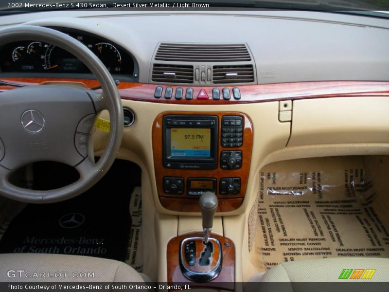 Desert Silver Metallic / Light Brown 2002 Mercedes-Benz S 430 Sedan