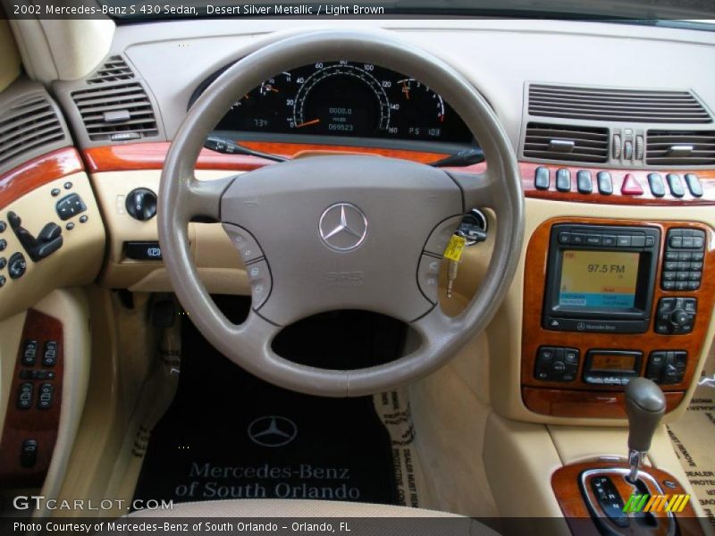 Desert Silver Metallic / Light Brown 2002 Mercedes-Benz S 430 Sedan