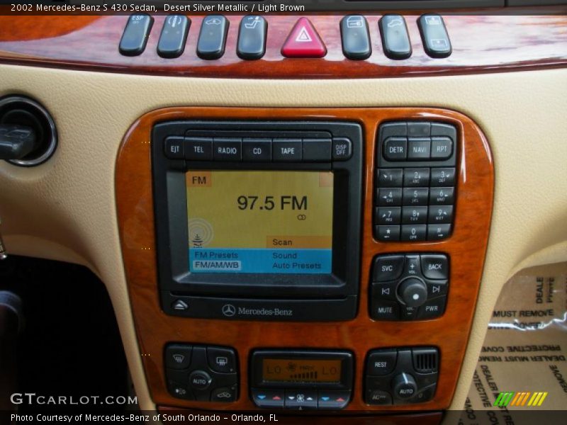Desert Silver Metallic / Light Brown 2002 Mercedes-Benz S 430 Sedan