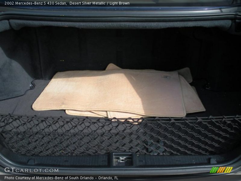 Desert Silver Metallic / Light Brown 2002 Mercedes-Benz S 430 Sedan