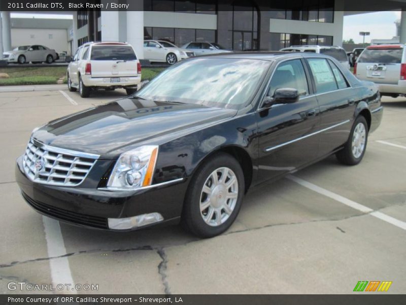 Black Raven / Ebony 2011 Cadillac DTS