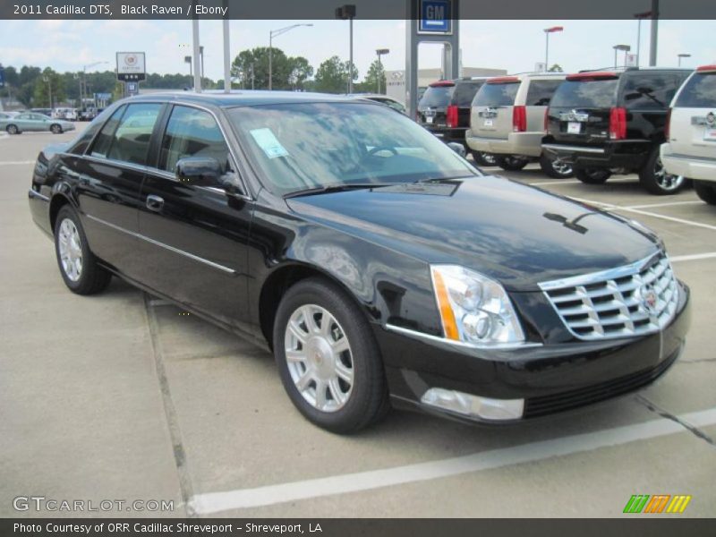 Black Raven / Ebony 2011 Cadillac DTS