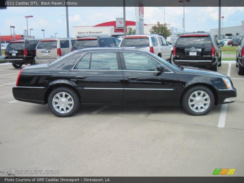 Black Raven / Ebony 2011 Cadillac DTS