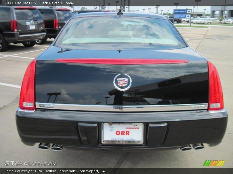Black Raven / Ebony 2011 Cadillac DTS