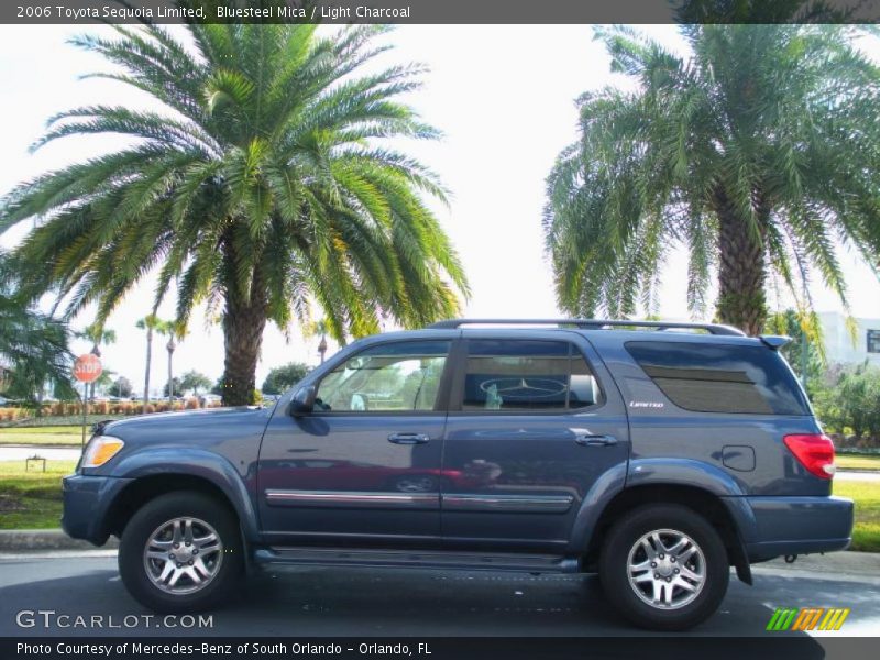 Bluesteel Mica / Light Charcoal 2006 Toyota Sequoia Limited