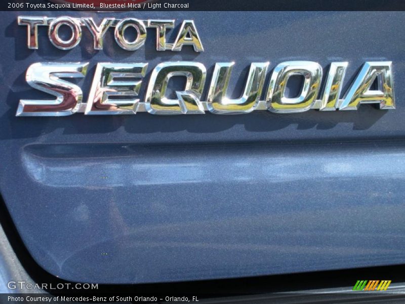 Bluesteel Mica / Light Charcoal 2006 Toyota Sequoia Limited