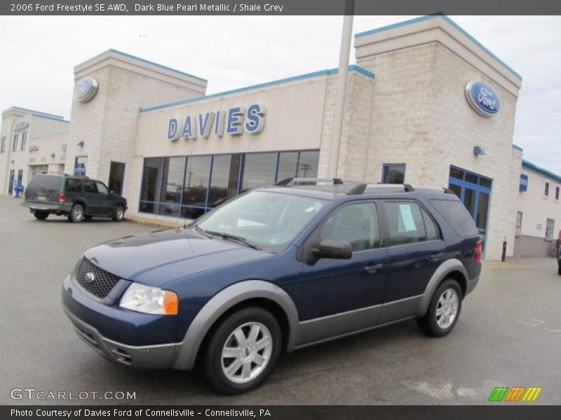 Dark Blue Pearl Metallic / Shale Grey 2006 Ford Freestyle SE AWD