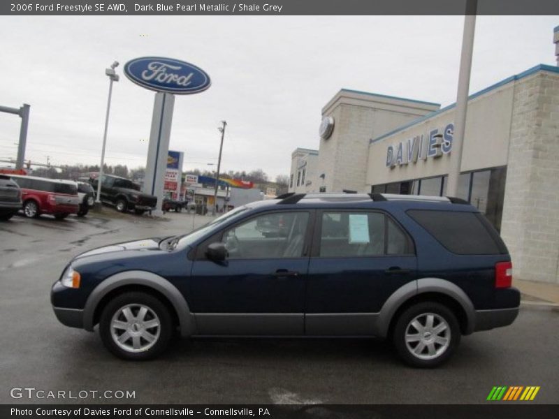 Dark Blue Pearl Metallic / Shale Grey 2006 Ford Freestyle SE AWD