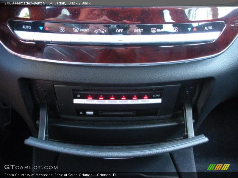 Black / Black 2008 Mercedes-Benz S 550 Sedan