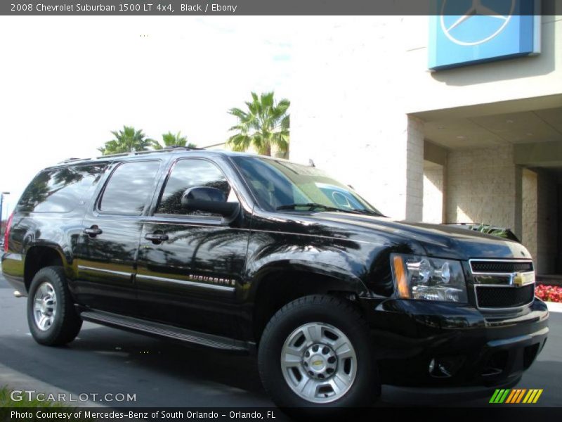 Black / Ebony 2008 Chevrolet Suburban 1500 LT 4x4