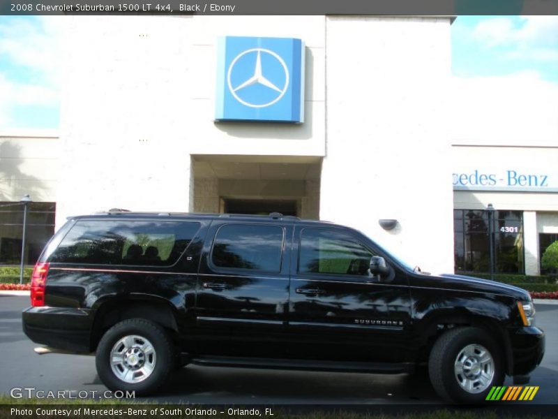 Black / Ebony 2008 Chevrolet Suburban 1500 LT 4x4