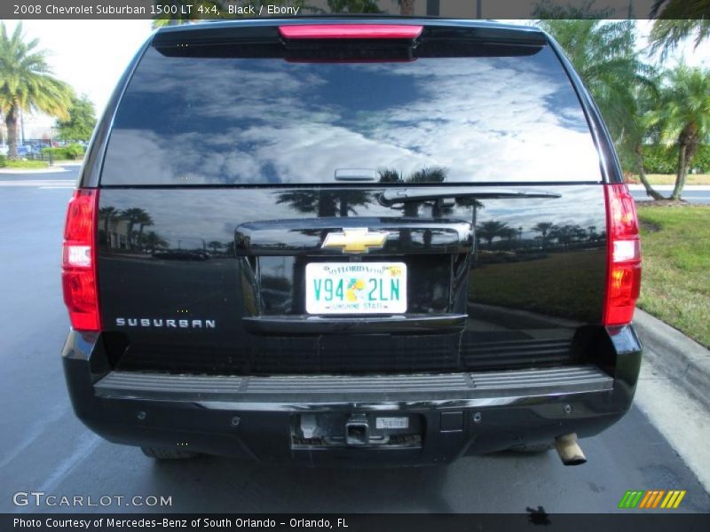 Black / Ebony 2008 Chevrolet Suburban 1500 LT 4x4