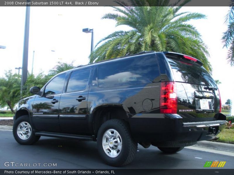 Black / Ebony 2008 Chevrolet Suburban 1500 LT 4x4