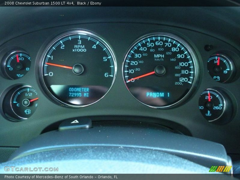 2008 Suburban 1500 LT 4x4 1500 LT 4x4 Gauges