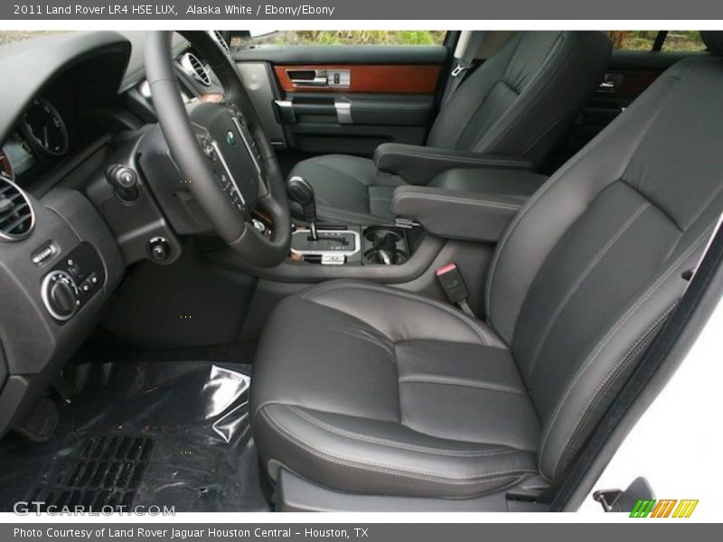 Alaska White / Ebony/Ebony 2011 Land Rover LR4 HSE LUX