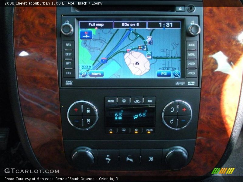 Navigation of 2008 Suburban 1500 LT 4x4