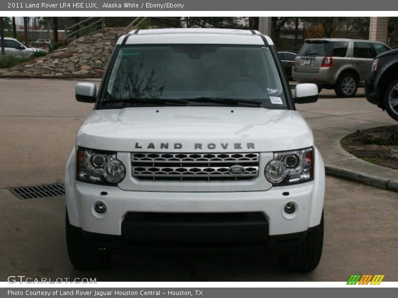 Alaska White / Ebony/Ebony 2011 Land Rover LR4 HSE LUX