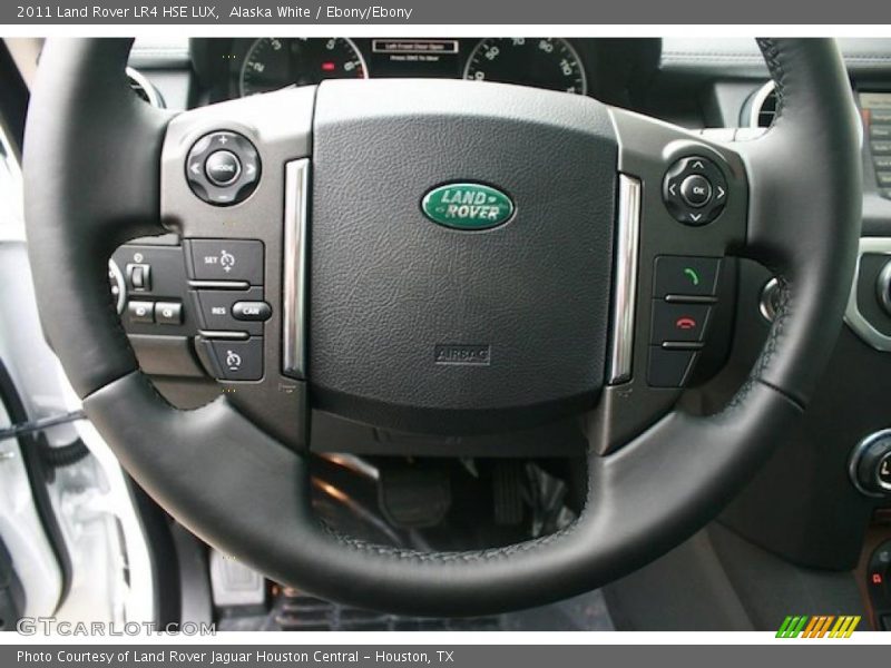 Alaska White / Ebony/Ebony 2011 Land Rover LR4 HSE LUX