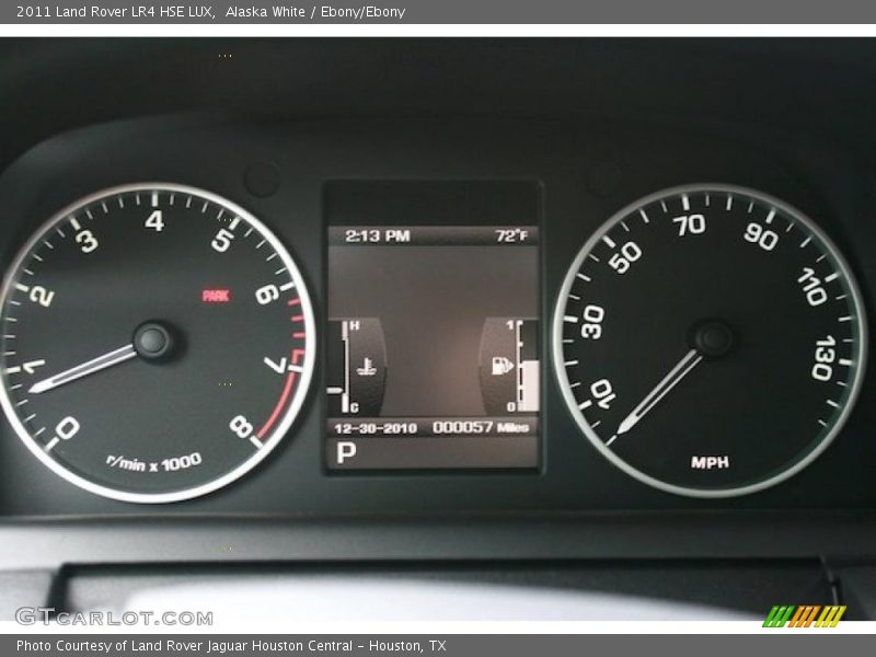 Alaska White / Ebony/Ebony 2011 Land Rover LR4 HSE LUX