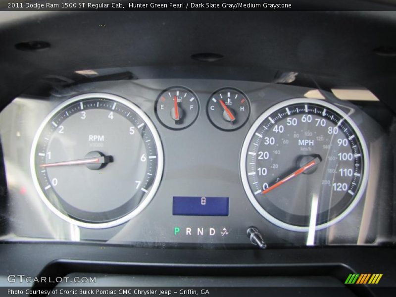  2011 Ram 1500 ST Regular Cab ST Regular Cab Gauges