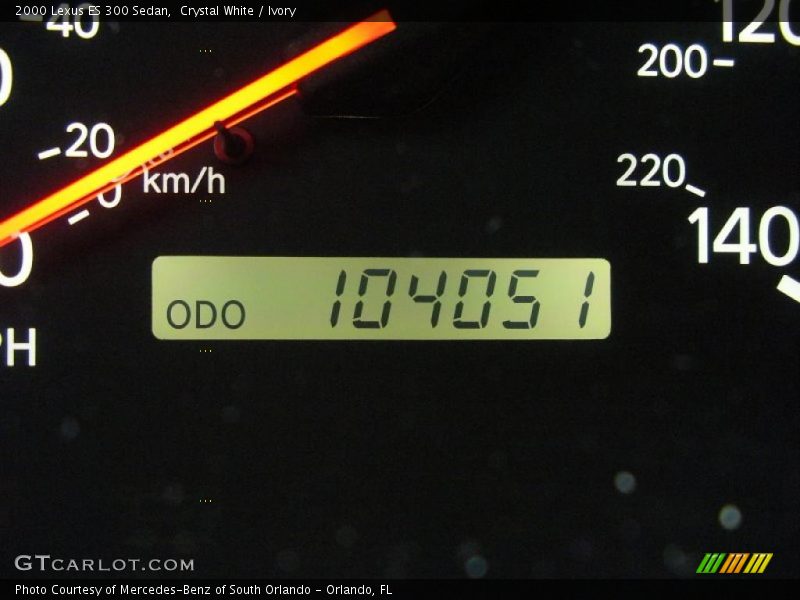 Crystal White / Ivory 2000 Lexus ES 300 Sedan