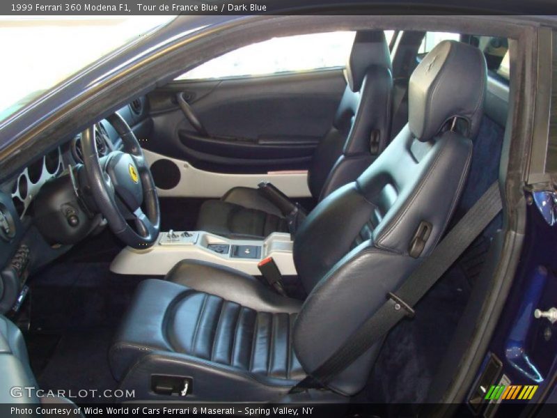  1999 360 Modena F1 Dark Blue Interior