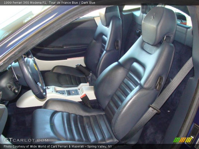  1999 360 Modena F1 Dark Blue Interior