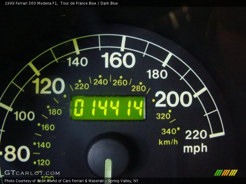 Tour de France Blue / Dark Blue 1999 Ferrari 360 Modena F1