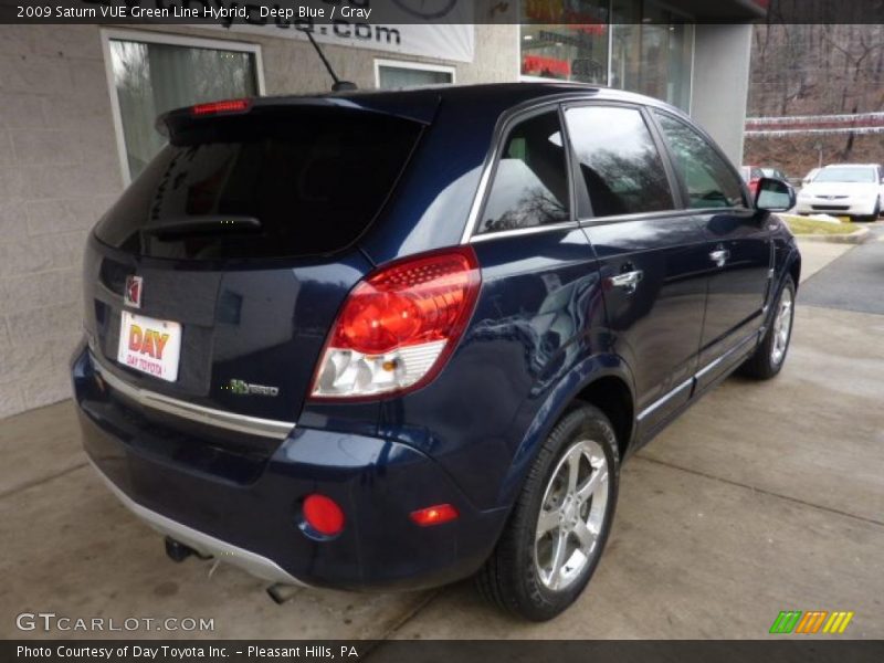 Deep Blue / Gray 2009 Saturn VUE Green Line Hybrid