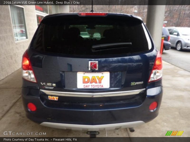 Deep Blue / Gray 2009 Saturn VUE Green Line Hybrid