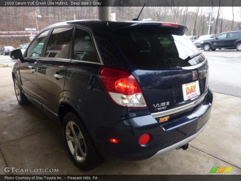Deep Blue / Gray 2009 Saturn VUE Green Line Hybrid