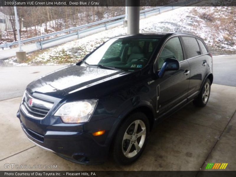 Deep Blue / Gray 2009 Saturn VUE Green Line Hybrid