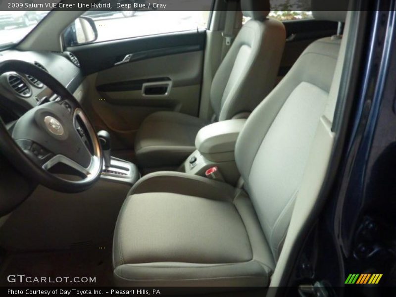 Deep Blue / Gray 2009 Saturn VUE Green Line Hybrid
