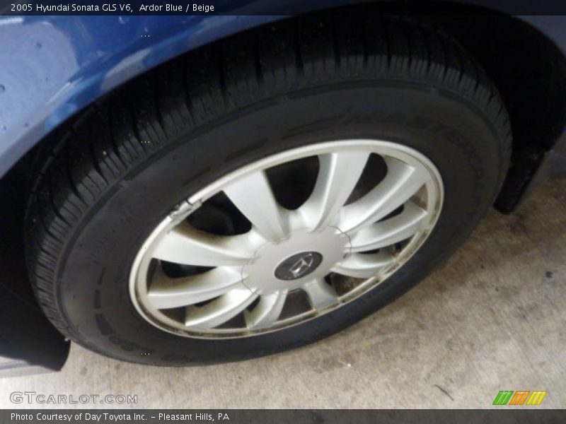 Ardor Blue / Beige 2005 Hyundai Sonata GLS V6