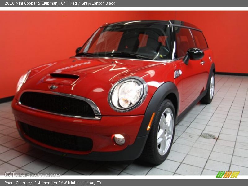 Chili Red / Grey/Carbon Black 2010 Mini Cooper S Clubman