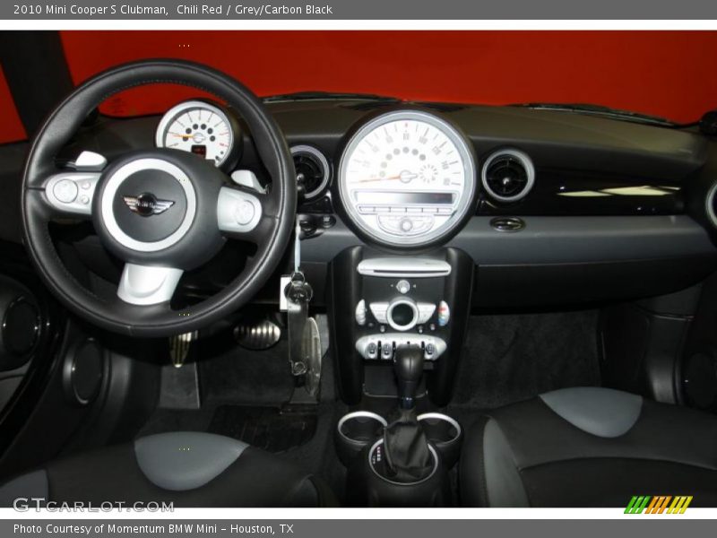 Chili Red / Grey/Carbon Black 2010 Mini Cooper S Clubman