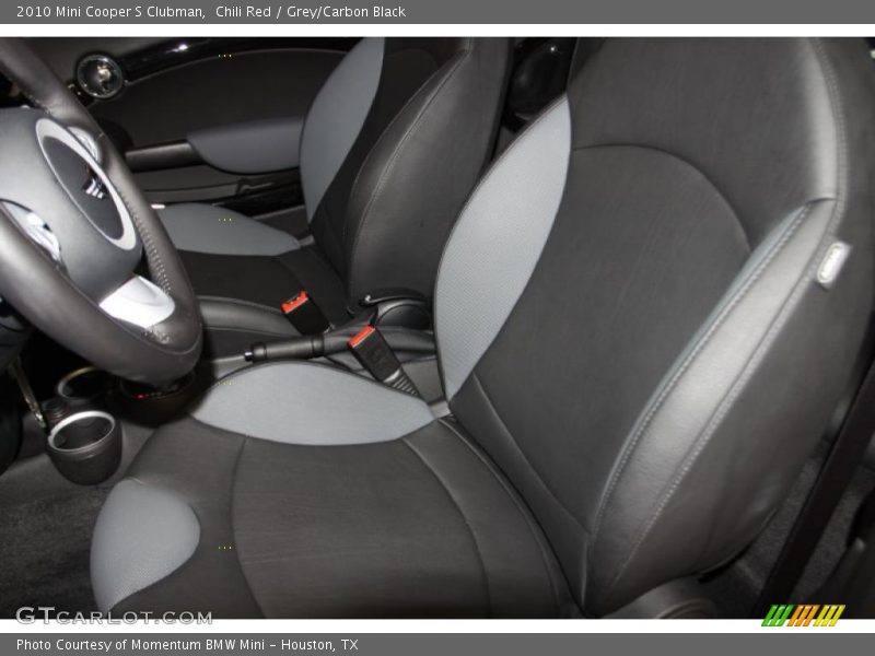Chili Red / Grey/Carbon Black 2010 Mini Cooper S Clubman