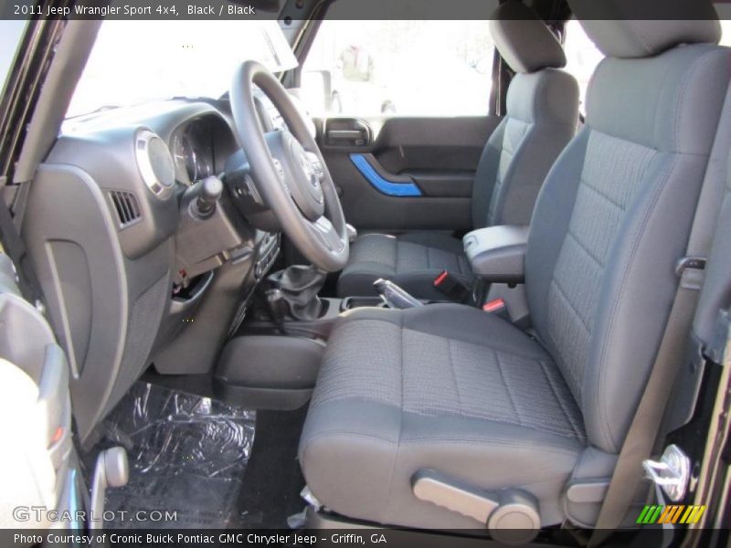 Black / Black 2011 Jeep Wrangler Sport 4x4