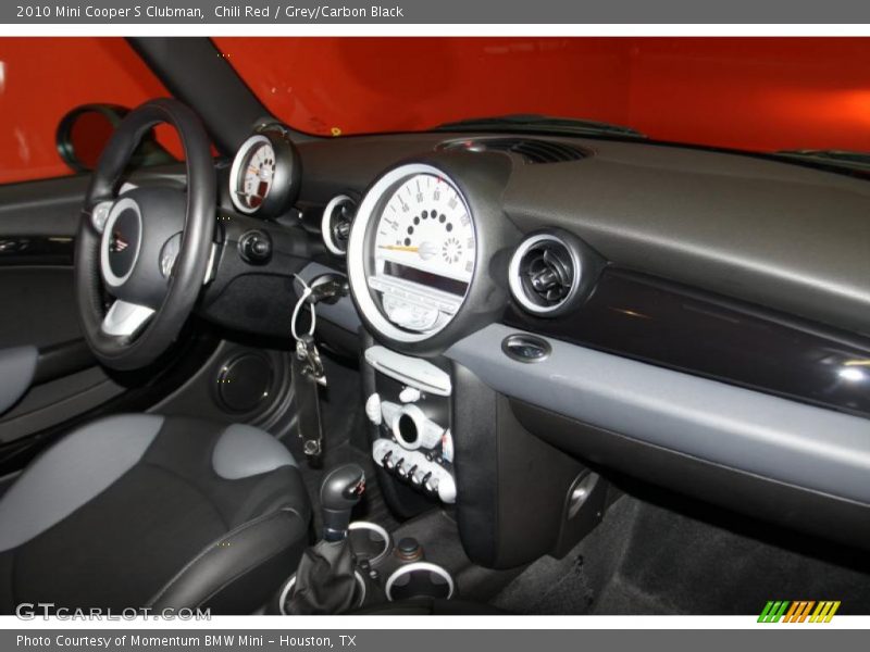 Chili Red / Grey/Carbon Black 2010 Mini Cooper S Clubman