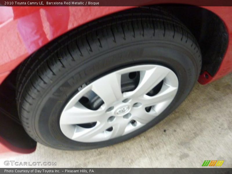 Barcelona Red Metallic / Bisque 2010 Toyota Camry LE